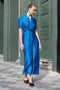 PACO RABANNE Blue Long Dress