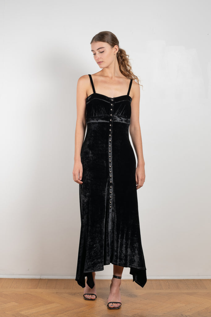 Long Velvet Dress
