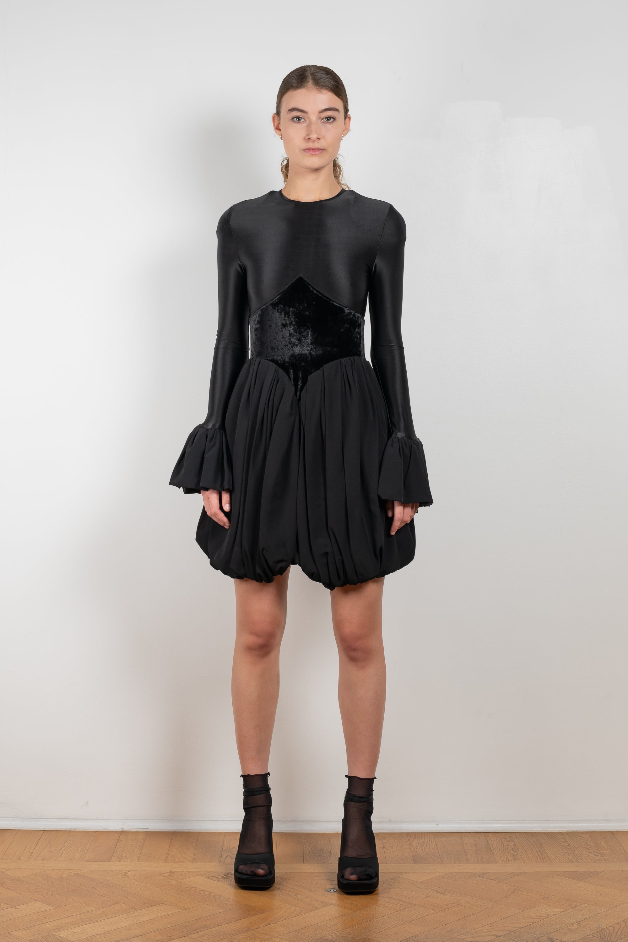 Paco rabanne black dress sale