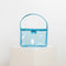 The Mini Lois Bag by Rejina Pyo is a transparent rectangular mini-bag that can carry all your essentials