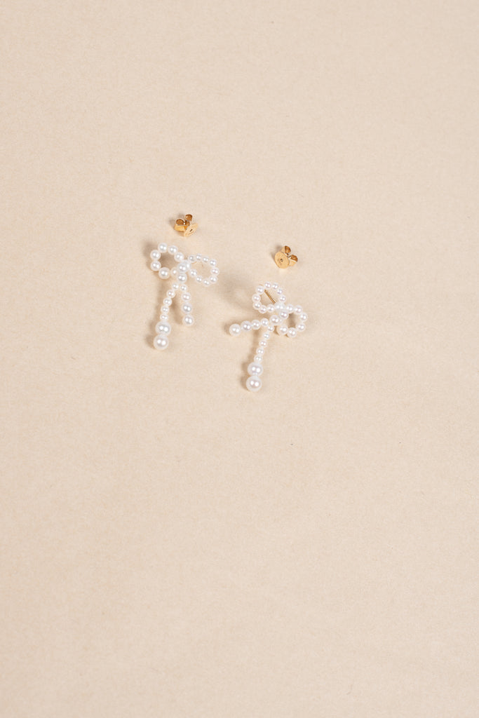 Rosette De Perle Earrings