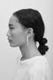 The Sienna Earrings by Sophie Bille Brahe are 14Kt Gold earrings with a dropdown of 9 Freshwater pearls