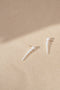 The Sienna Earrings by Sophie Bille Brahe are 14Kt Gold earrings with a dropdown of 9 Freshwater pearls
