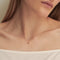 The Conque d'Or Diamant by Sophie Bille Brahe is a delicate Necklace with a Conque pendant in 18K yellow gold with 0,18 ct Top Wesselton VVS diamonds