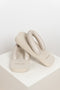The Suki Slides by Yume Yume are relaxed fit flip flop slides with chunky straps inspired by the iconic Japanese Geta shapeThe Suki Slides by Yume Yume are relaxed fit flip flop slides with chunky straps inspired by the iconic Japanese Geta shape